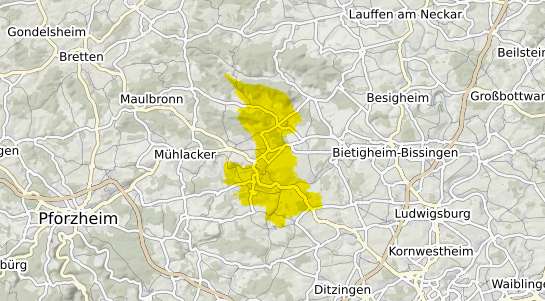 Immobilienpreisekarte Vaihingen an der Enz